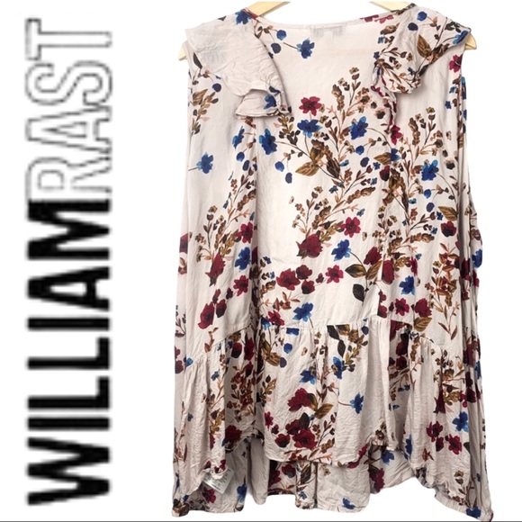 Williamrast open shoulder spring top 2X - Picture 3 of 11